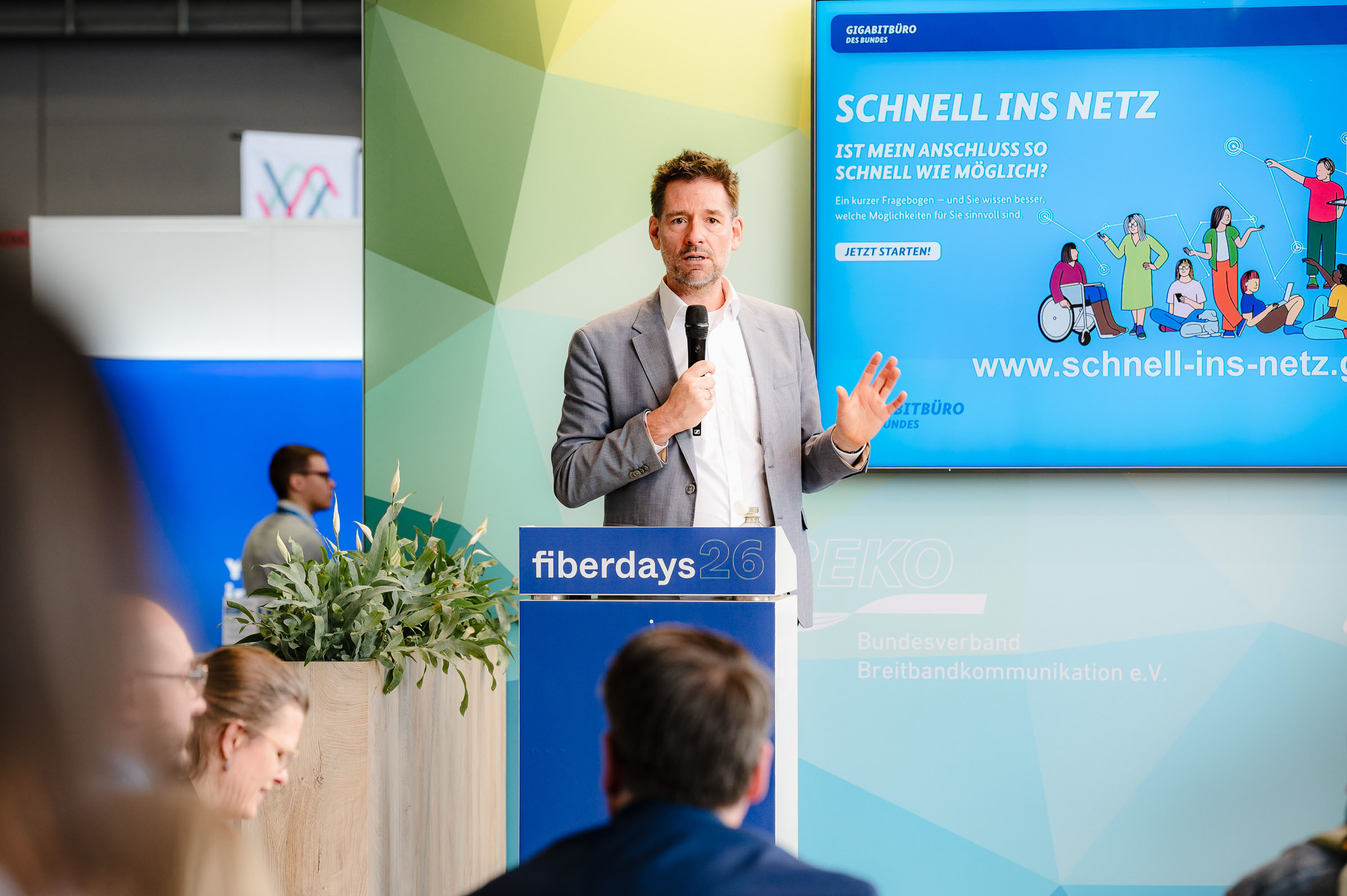 Vorstellung von „Schnell ins Netz“ am Kommunalen Marktplatz