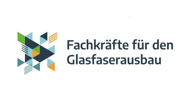 Logo Fachkräftesicherung für den Glasfaserausbau