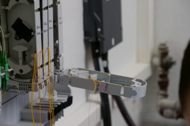 Glasfaserkabel-Verteiler